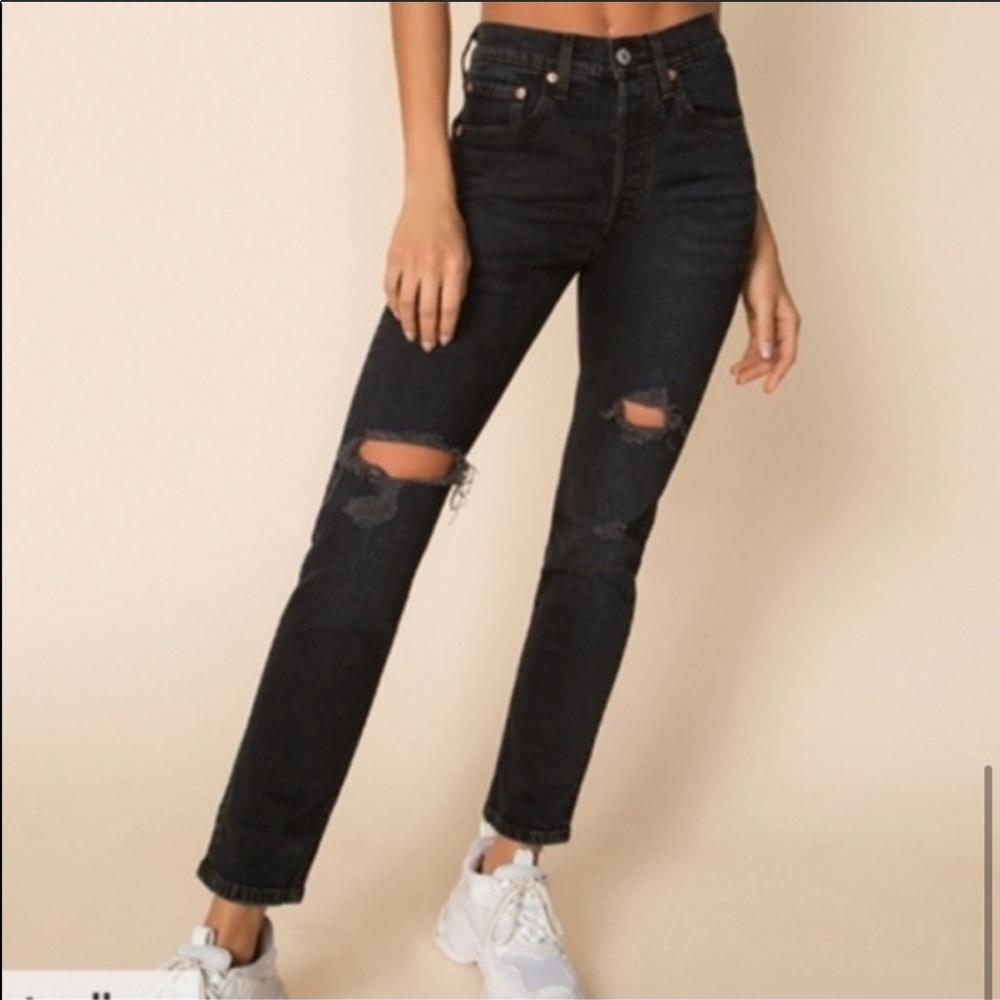 Levi’s 501 Skinny in Wild Bunch